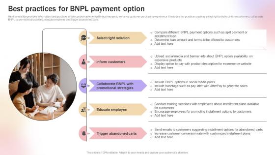 Best Practices For BNPL Payment Option Improve Transaction Speed By Leveraging