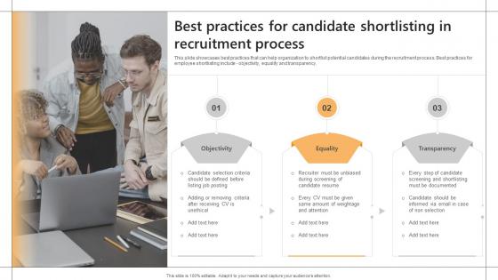 Best Practices For Candidate Shortlisting In Recruitment Process Screening And Shortlisting Ideal