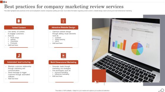 Best Practices For Company Marketing Review Services