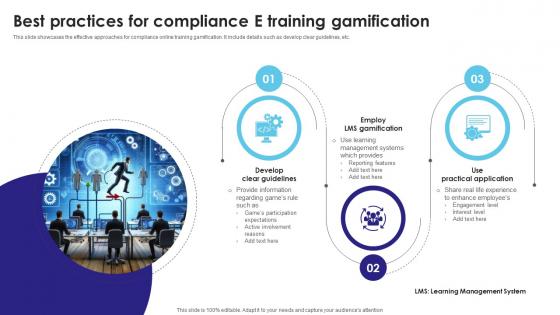 Best Practices For Compliance E Training Gamification