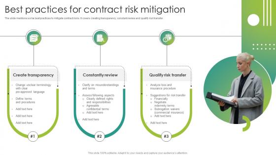 Best Practices For Contract Risk Mitigation