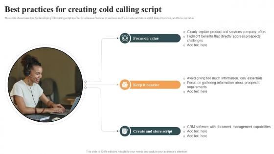 Best Practices For Creating Cold Optimizing Cold Calling Process To Maximize SA SS