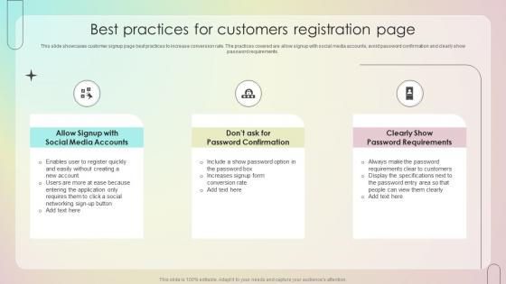 Registration Page PowerPoint Presentation and Slides PPT Sample | SlideTeam