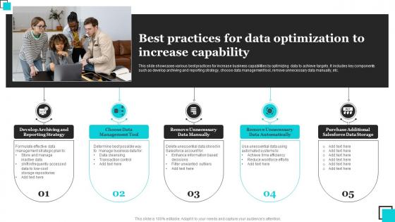 Best Practices For Data Optimization To Increase Capability