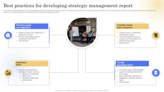 Best Practices For Developing Strategic Management Report
