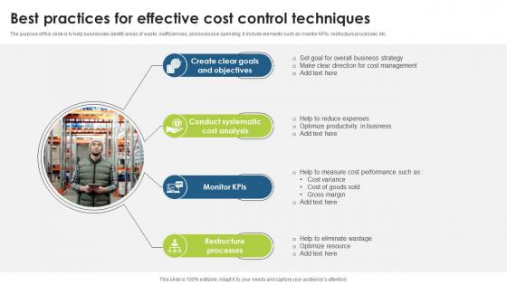 Best Practices For Effective Cost Control Techniques
