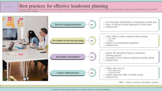 Best Practices For Effective Headcount Planning