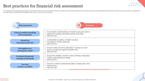 Best Practices For Financial Risk Assessment