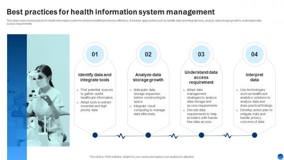 Best Practices For Health Information System Management Health Information Management System