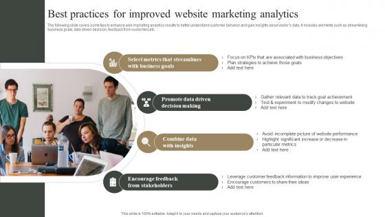 Best Practices For Improved Website Marketing Analytics Measuring Marketing Success MKT SS V