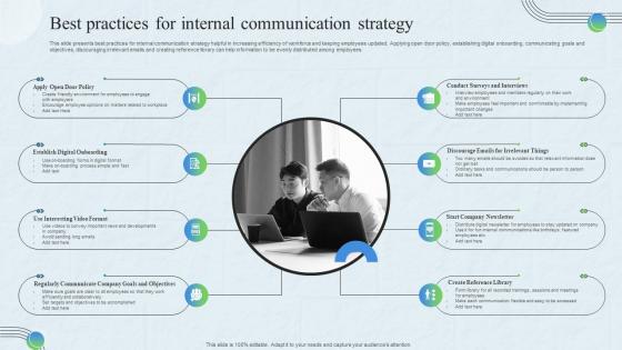 Best Practices For Internal Communication Strategy