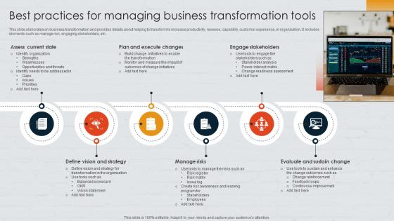 Best Practices For Managing Business Transformation Tools