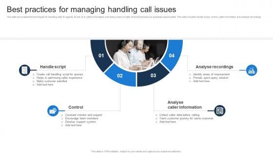 Best Practices For Managing Handling Call Issues