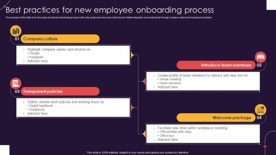 Best Practices For New Employee Onboarding Process