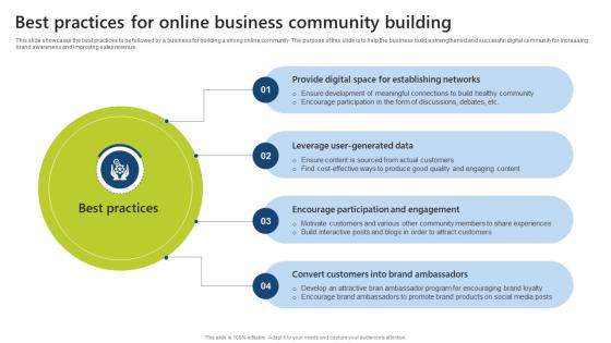 Best Practices For Online Business Community Building