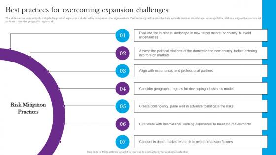 Best Practices For Overcoming Expansion Challenges Comprehensive Guide For Global
