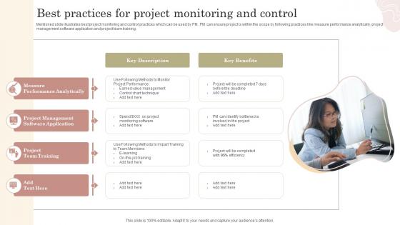 Best Practices For Project Monitoring And Control