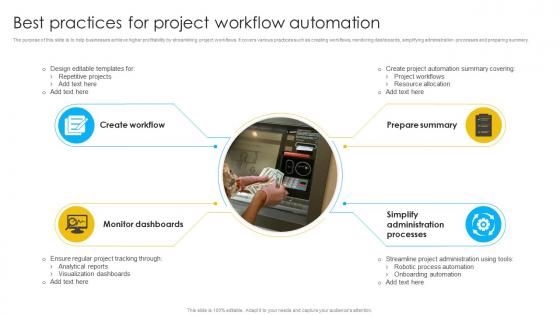 Best Practices For Project Workflow Automation