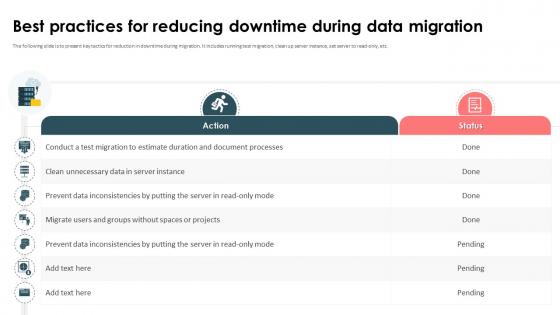 Best Practices For Reducing Downtime During Data Migration Strategic Approach For Effective Data Migration