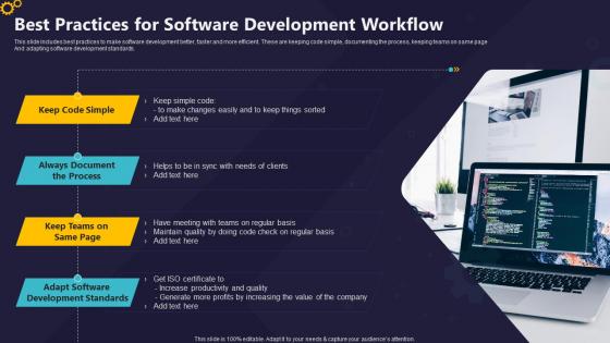 Best Practices For Software Development Workflow