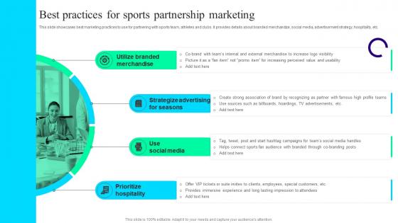 Best Practices For Sports Partnership Marketing Offline And Digital Promotion MKT SS V