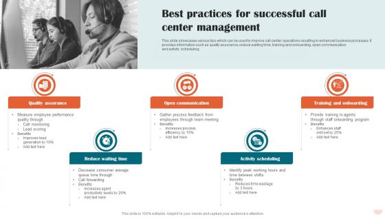 Best Practices For Successful Call Center Management