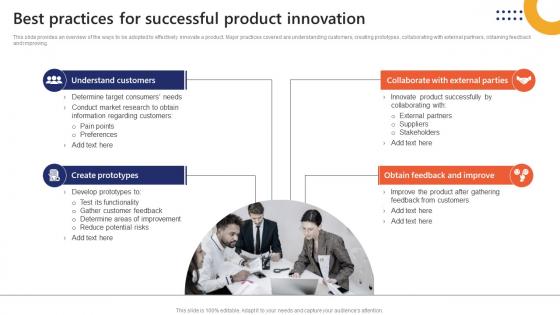 Best Practices For Successful Product Innovation Market Penetration To Improve Brand Strategy SS