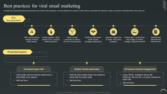 Best Practices For Viral Email Marketing Maximizing Campaign Reach Through Buzz