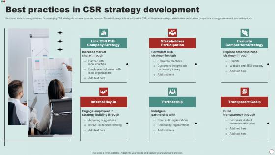 Best Practices In CSR Strategy Development