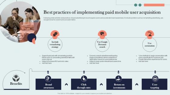 Best Practices Of Implementing Paid Mobile User Acquisition Organic Marketing Approach