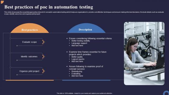 Best Practices Of Poc In Automation Testing