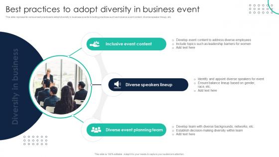 Best Practices To Adopt Diversity In Business Event