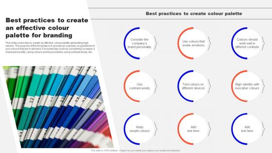 Best Practices To Create An Effective Colour Palette For Branding Guide To Real Estate Branding Strategy SS