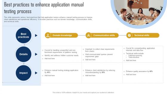 Best Practices To Enhance Application Manual Testing Process