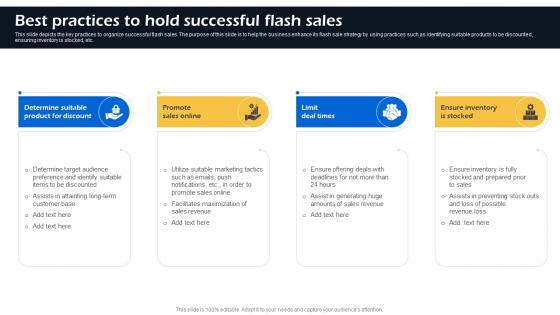 Best Practices To Hold Successful Flash Sales