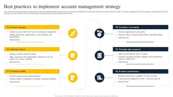 Best Practices To Implement Account Management Strategy