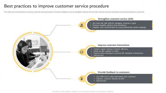 Best Practices To Improve Customer Service Procedure