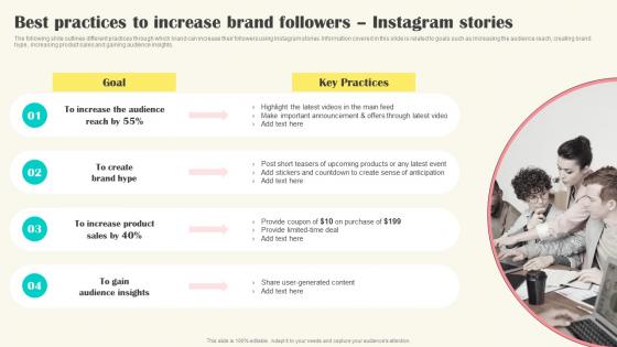 Best Practices To Increase Brand Followers Instagram Stories Implementing Video Marketing