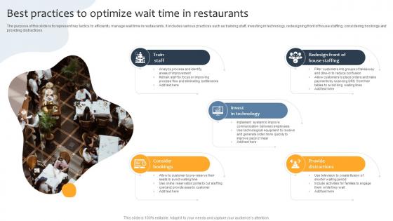 Best Practices To Optimize Wait Time In Restaurants