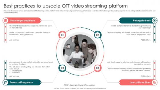 Best Practices To Upscale OTT Video Streaming Launching OTT Streaming App And Leveraging Video