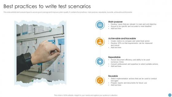 Best Practices To Write Test Scenarios