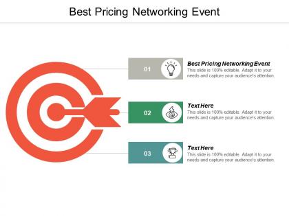 Best pricing networking event ppt powerpoint presentation pictures guidelines cpb