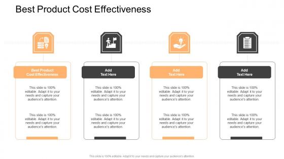 Best Product Cost Effectiveness In Powerpoint And Google Slides Cpb