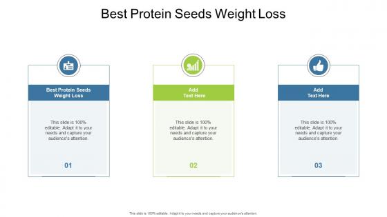 Best Protein Seeds Weight Loss In Powerpoint And Google Slides Cpb