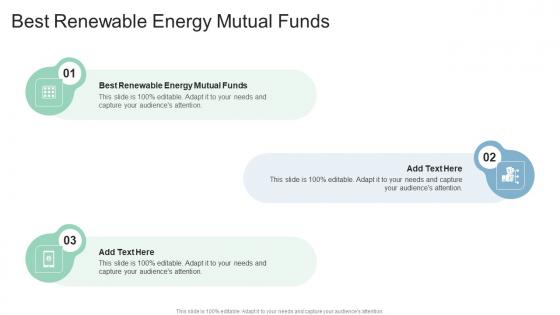 Best Renewable Energy Mutual Funds In Powerpoint And Google Slides Cpb