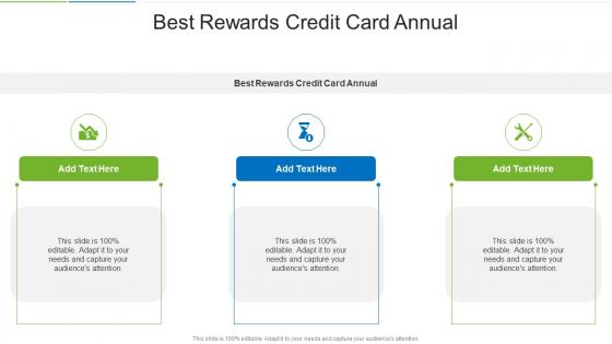 Best Rewards Credit Card Annual In Powerpoint And Google Slides Cpb