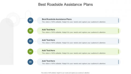 Best Roadside Assistance Plans In Powerpoint And Google Slides Cpb