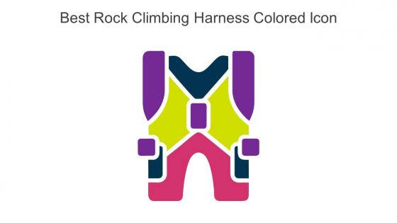 Best Rock Climbing Harness Colored Icon In Powerpoint Pptx Png And Editable Eps Format