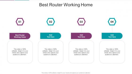 Best Router Working Home In Powerpoint And Google Slides Cpb