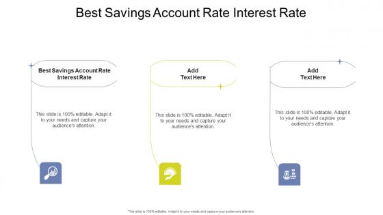 Best Savings Account Rate Interest Rate In Powerpoint And Google Slides Cpb